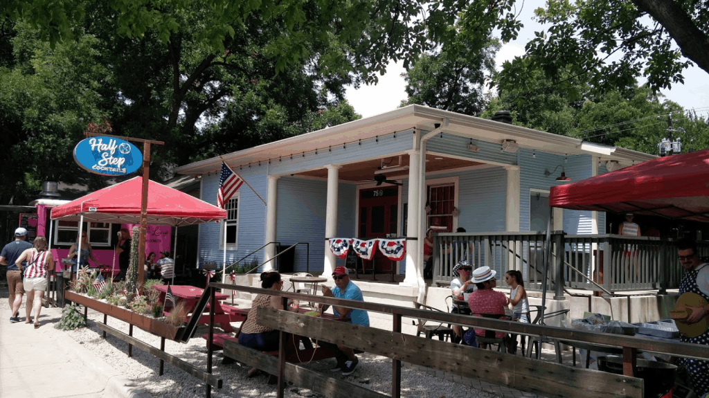 Half Step Cocktails - Rainey Street District Austin Texas