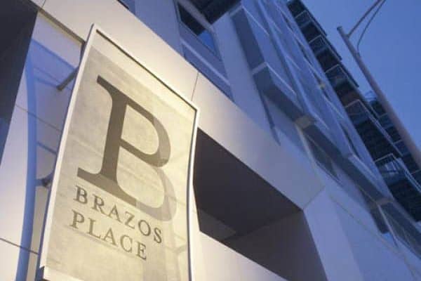Brazos Place downtown austin brazos place exterior sign district page