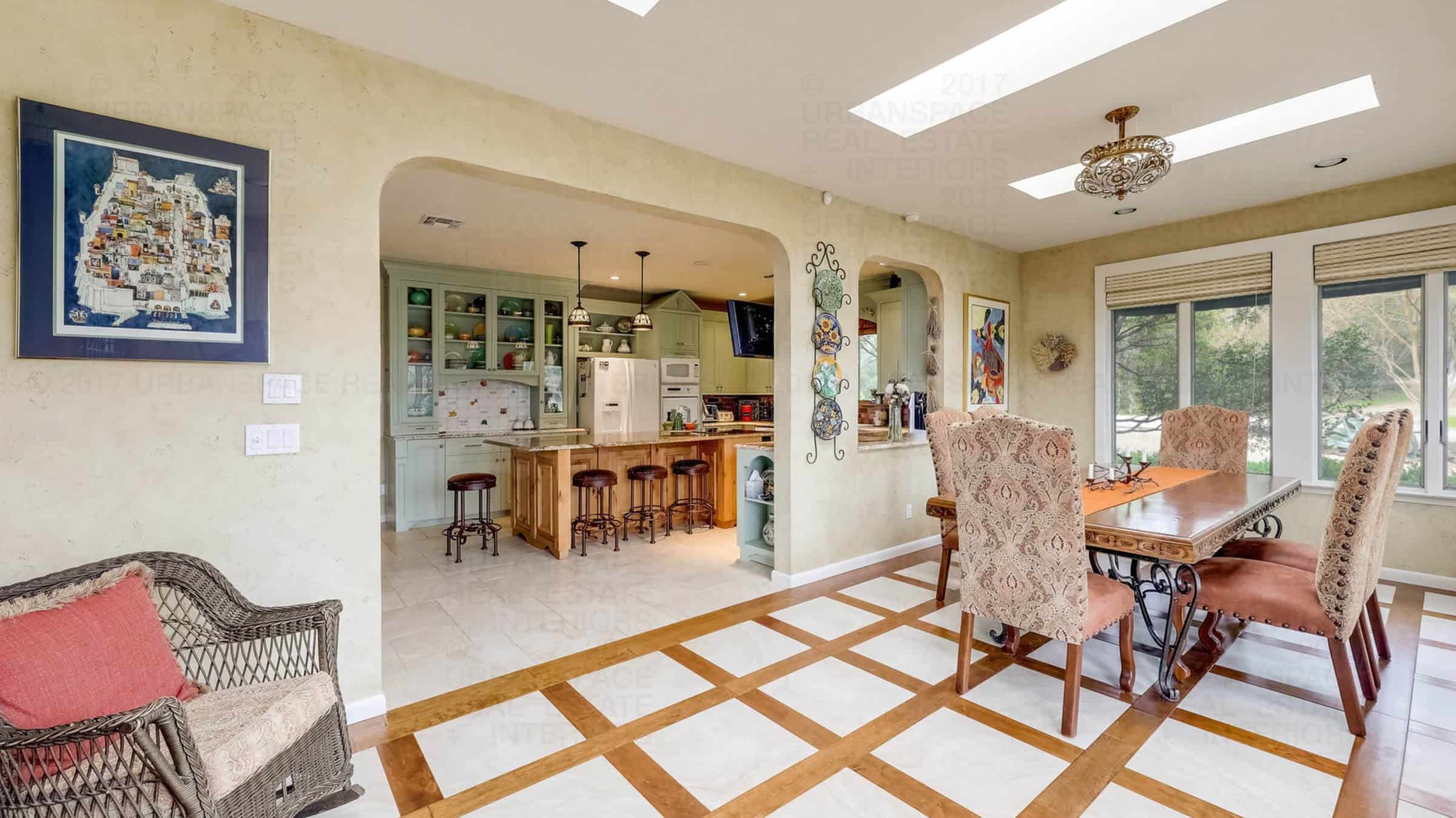 kitchen table area smoky ridge house austin