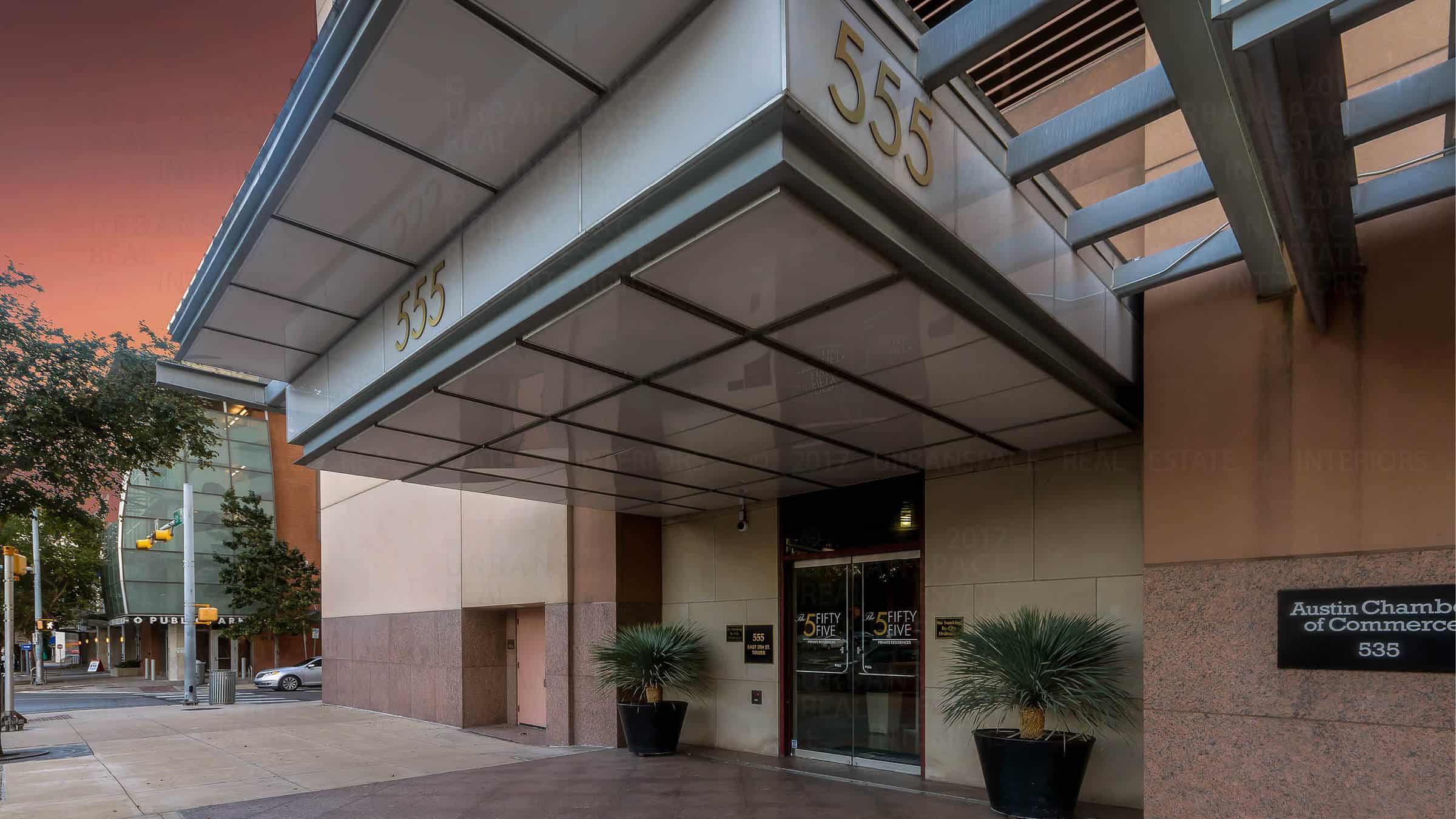 5 fifty five street view downtown austin