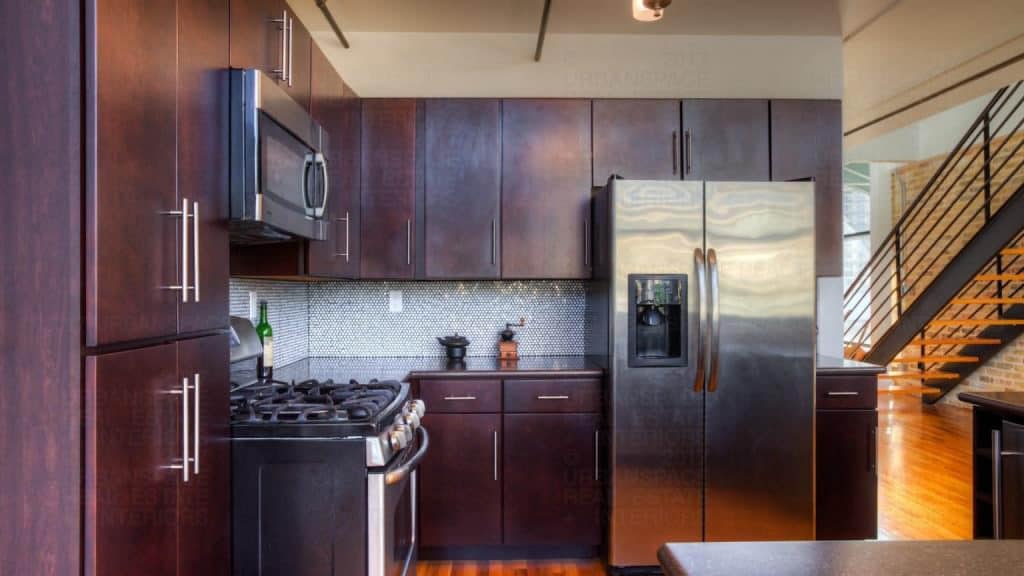 kitchen area stainless steel appliances downtown austin