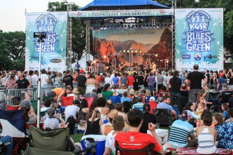 austin june events blues on the green zilker park