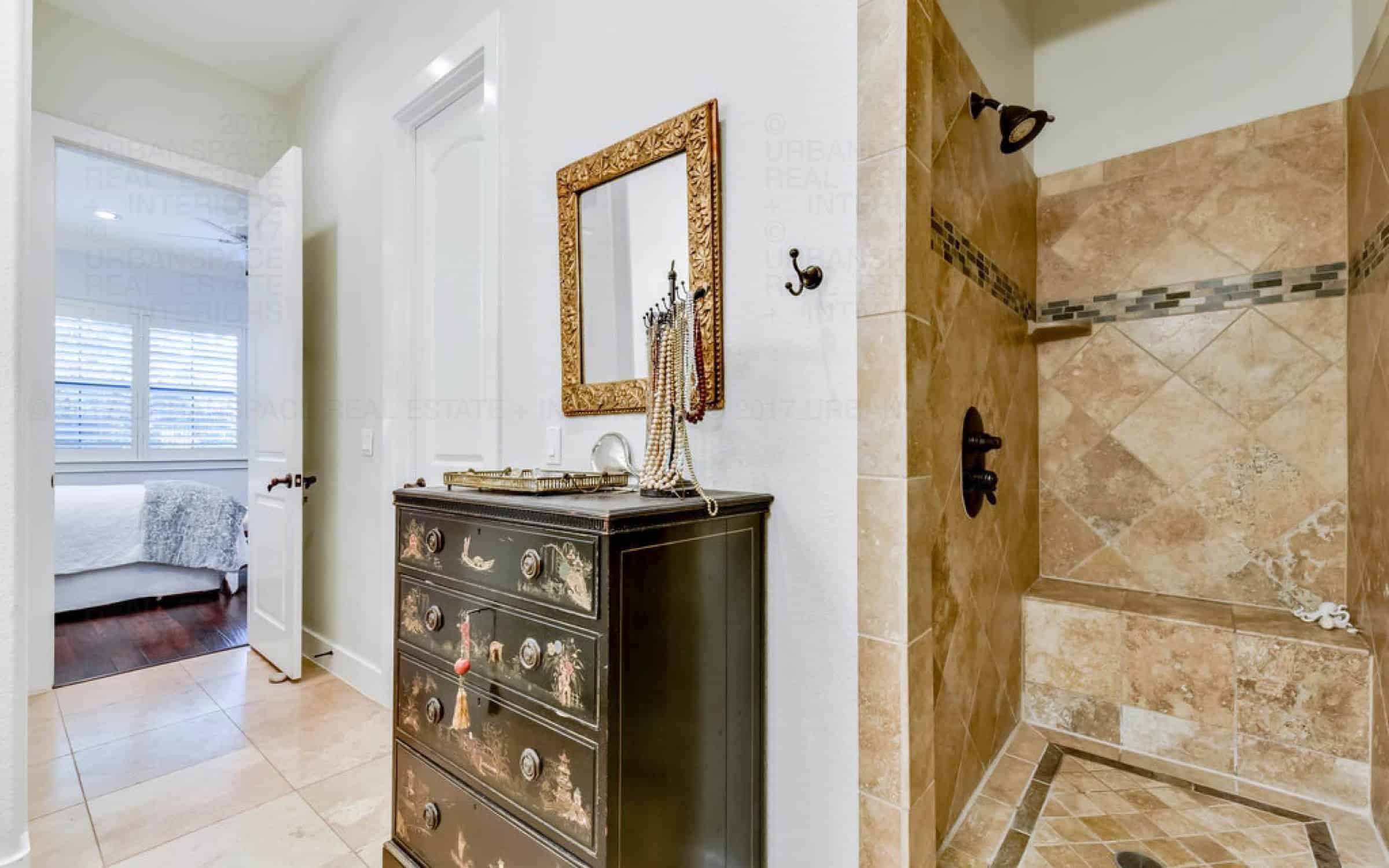 walk in shower bathroom liberty park austin home