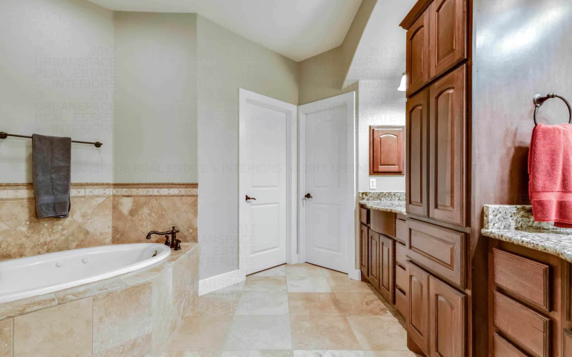 bathroom storage two sinks closets liberty park austin house