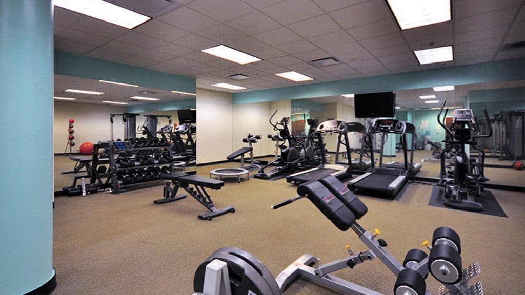 Brazos place amenities austin downtown gym
