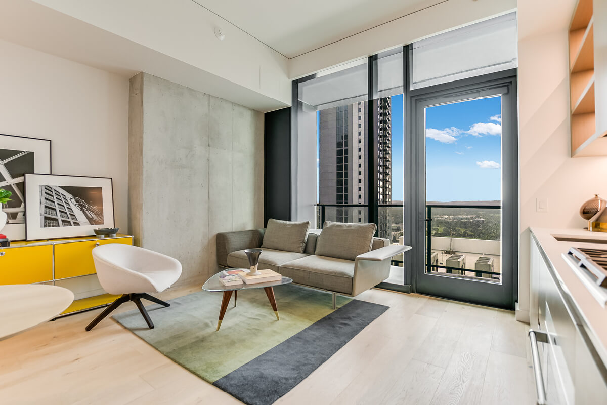 Modern-Urbanspace-1bed One bedroom homes available at The Modern Austin Residences